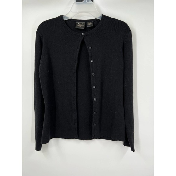 Taylor Sweaters - Taylor‎ Clothing B MOSS Company Black Sweater Size M